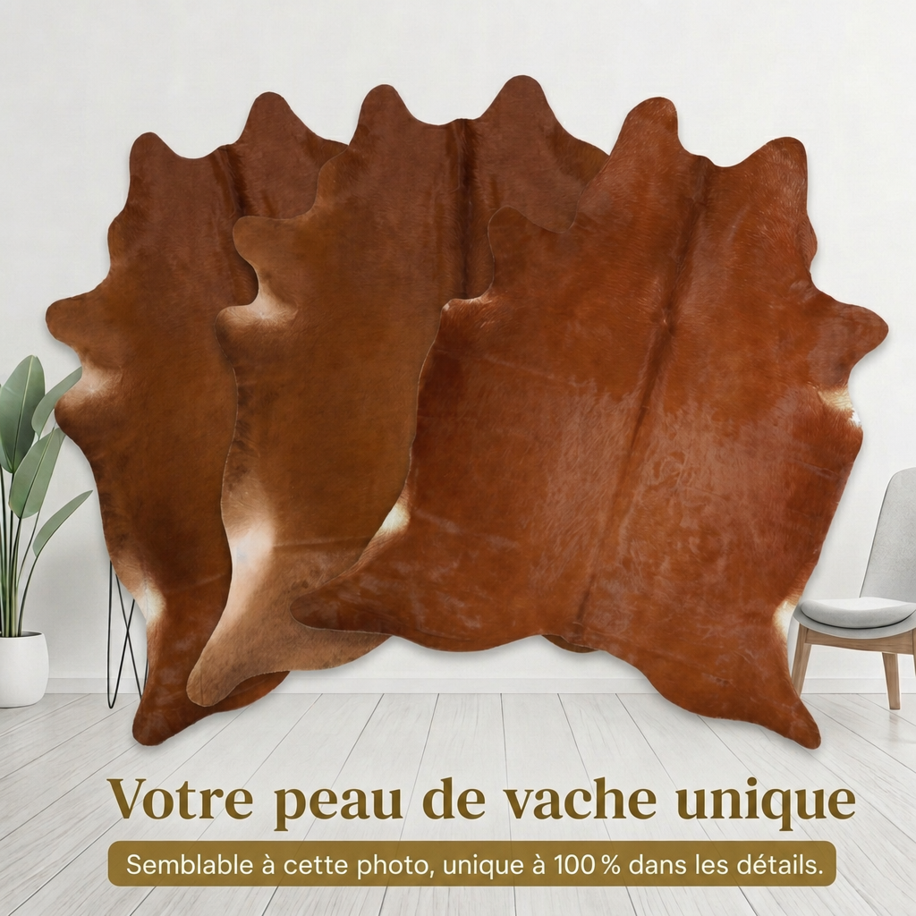Peau de vache Brun roux - image 6