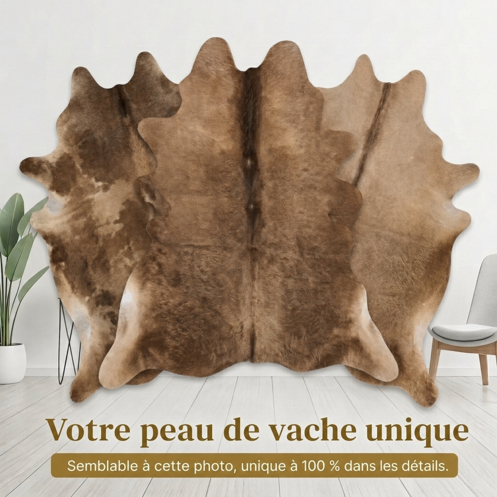 Peau de vache Taupe foncé - image 6