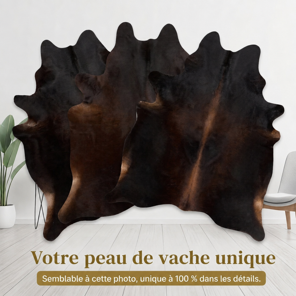 Peau de vache Brun foncé - image 6