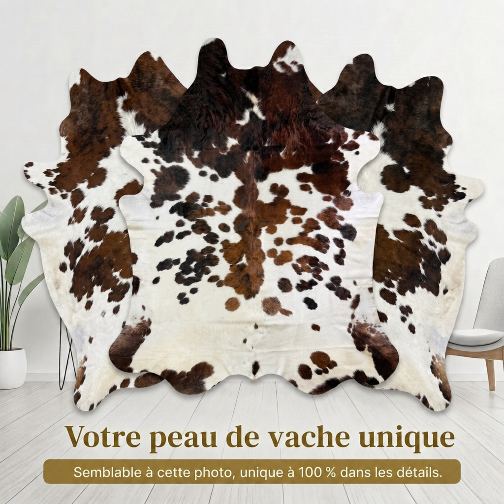 Peau de vache Normande à dominante blanche - image 6