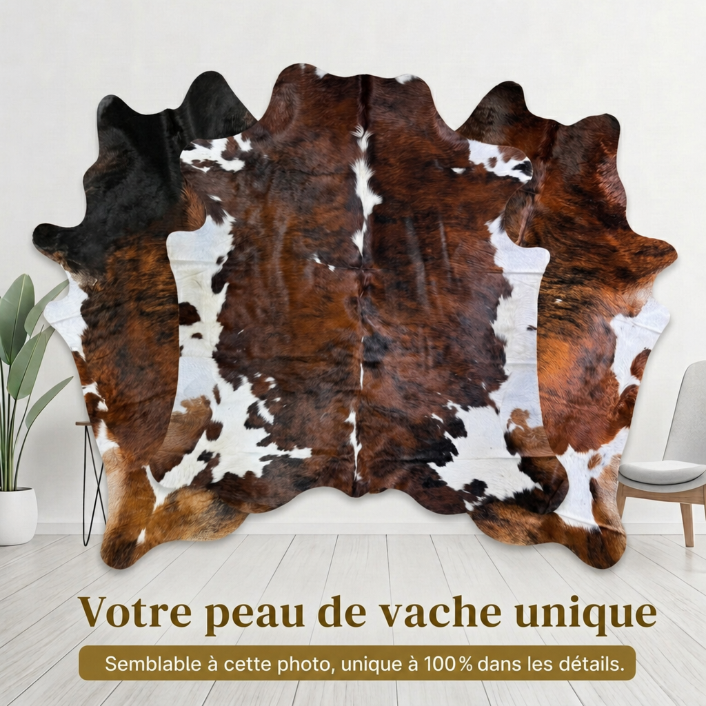 Peau de vache Normande brun roux - image 6