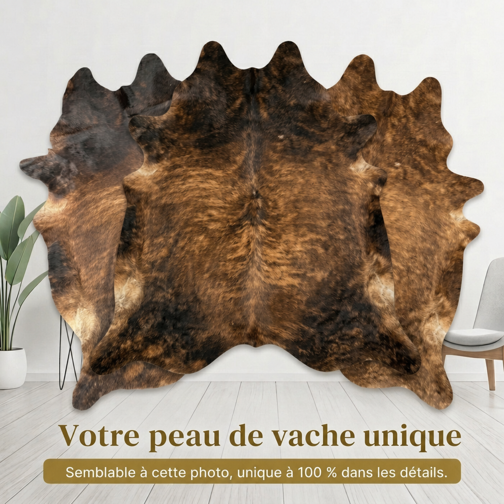 Peau de vache Brun chaud - image 6