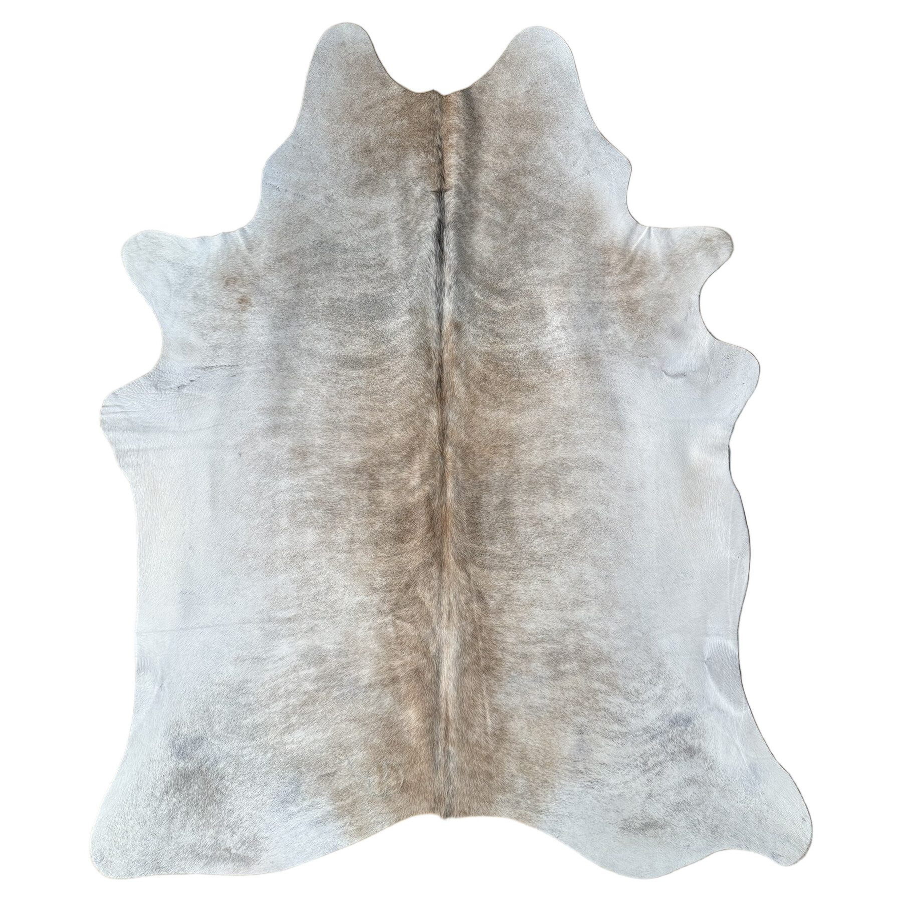 Tapis en peau de vache 209x175 cm - vue de dessus
