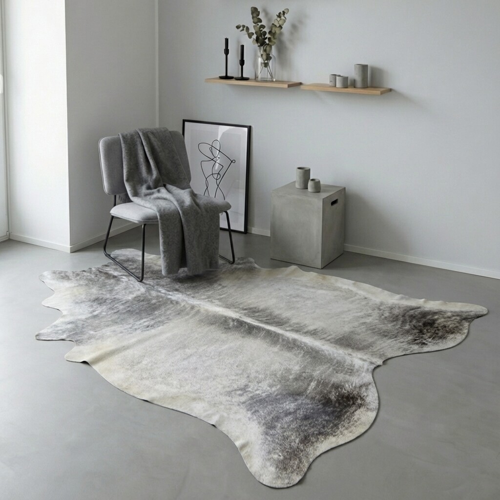 Tapis en peau de vache 225x200 cm - image 1