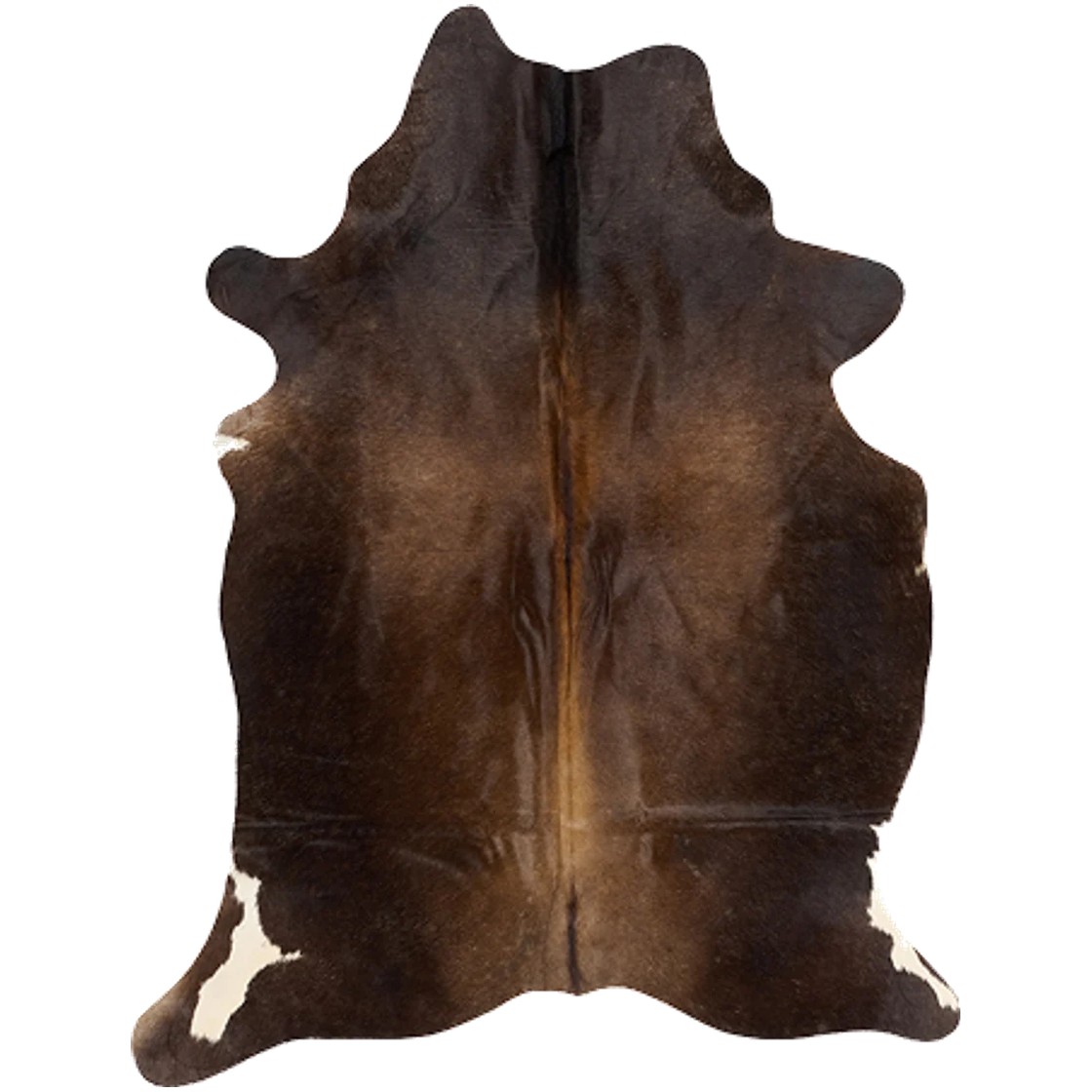 Tapis en peau de vache 220x168 cm - photo d'intérieur
