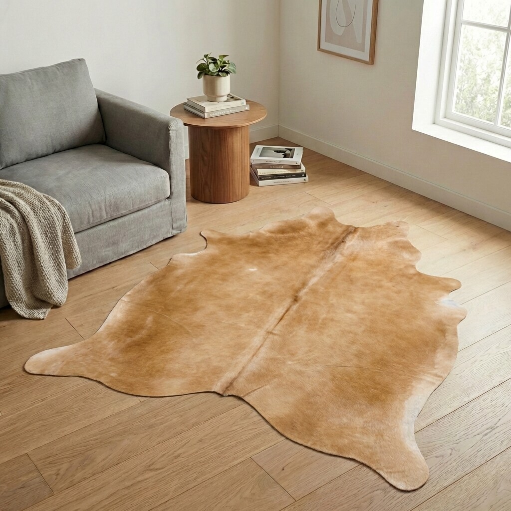 Tapis en peau de vache 216x172 cm - image 1