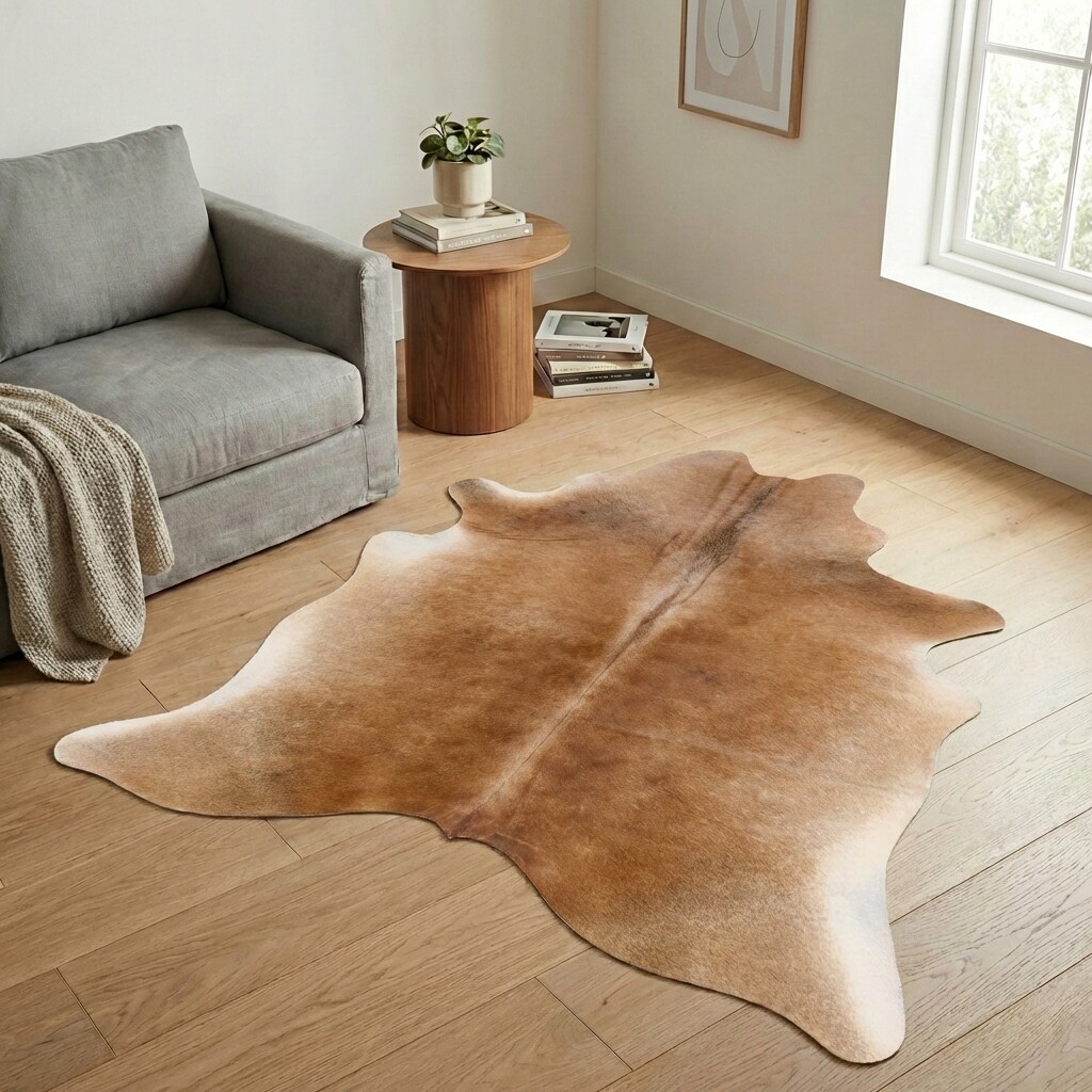 Tapis en peau de vache 217x172 cm - image 1