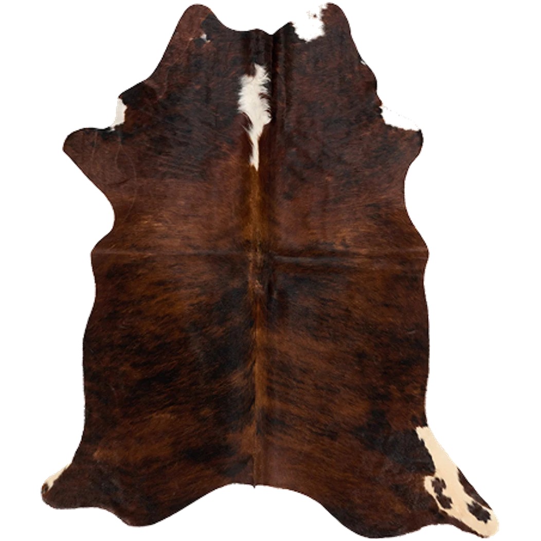 Tapis en peau de vache 213x182 cm - photo d'intérieur