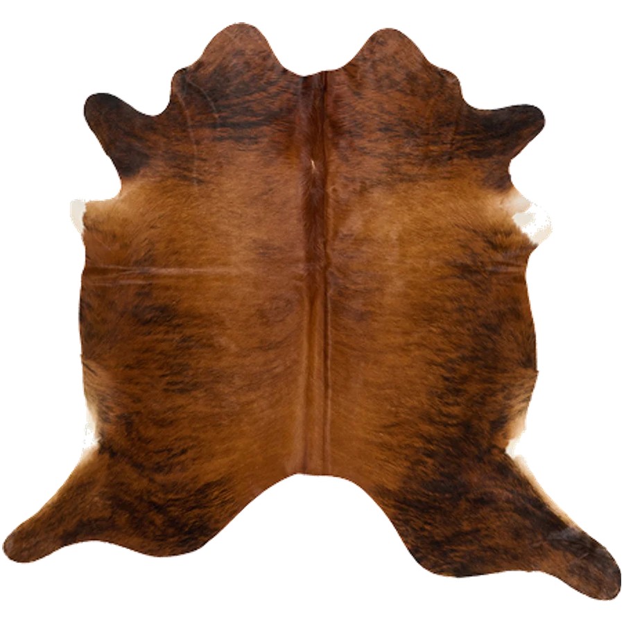 Tapis en peau de vache 211x197 cm - photo d'intérieur