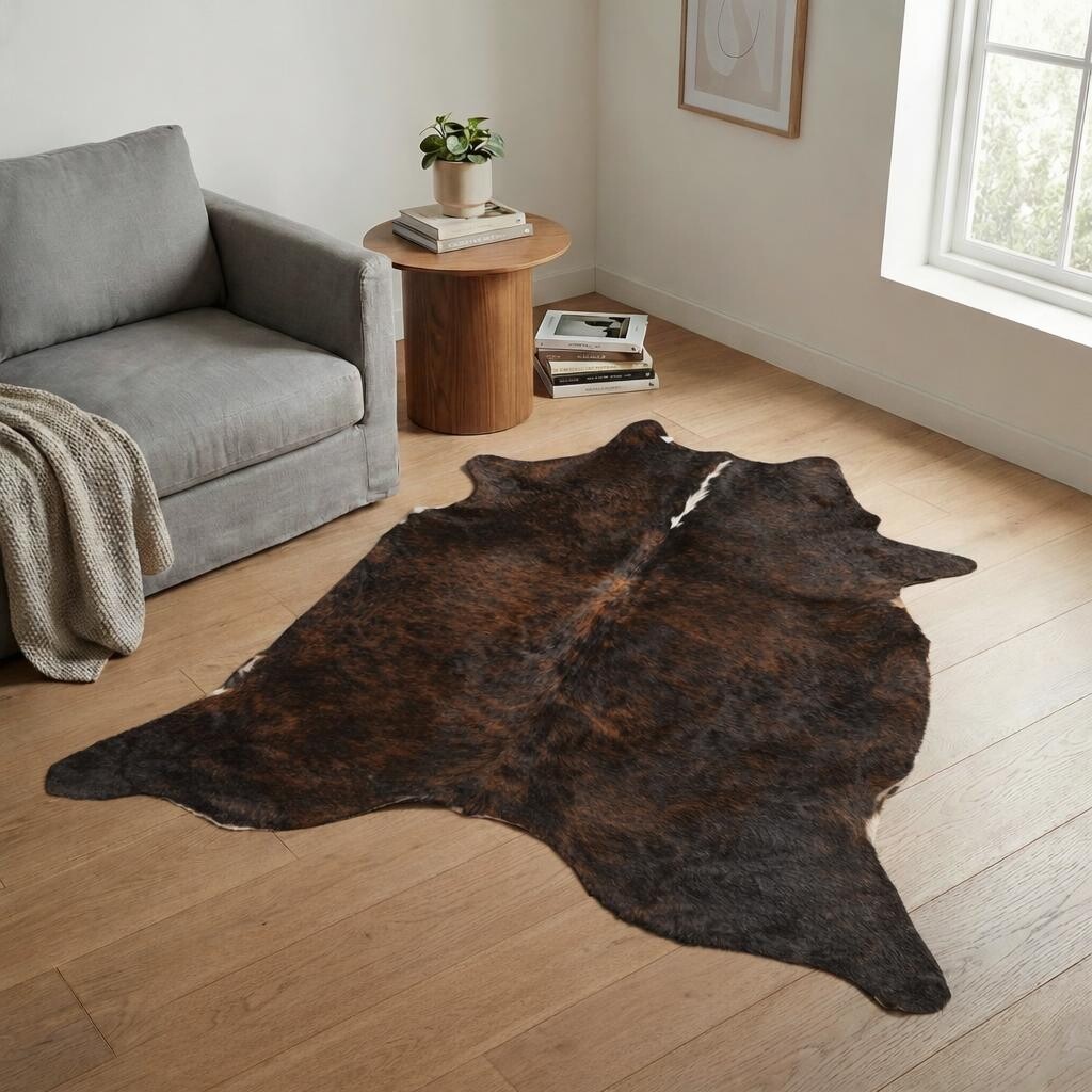 Tapis en peau de vache 206x202 cm - image 1