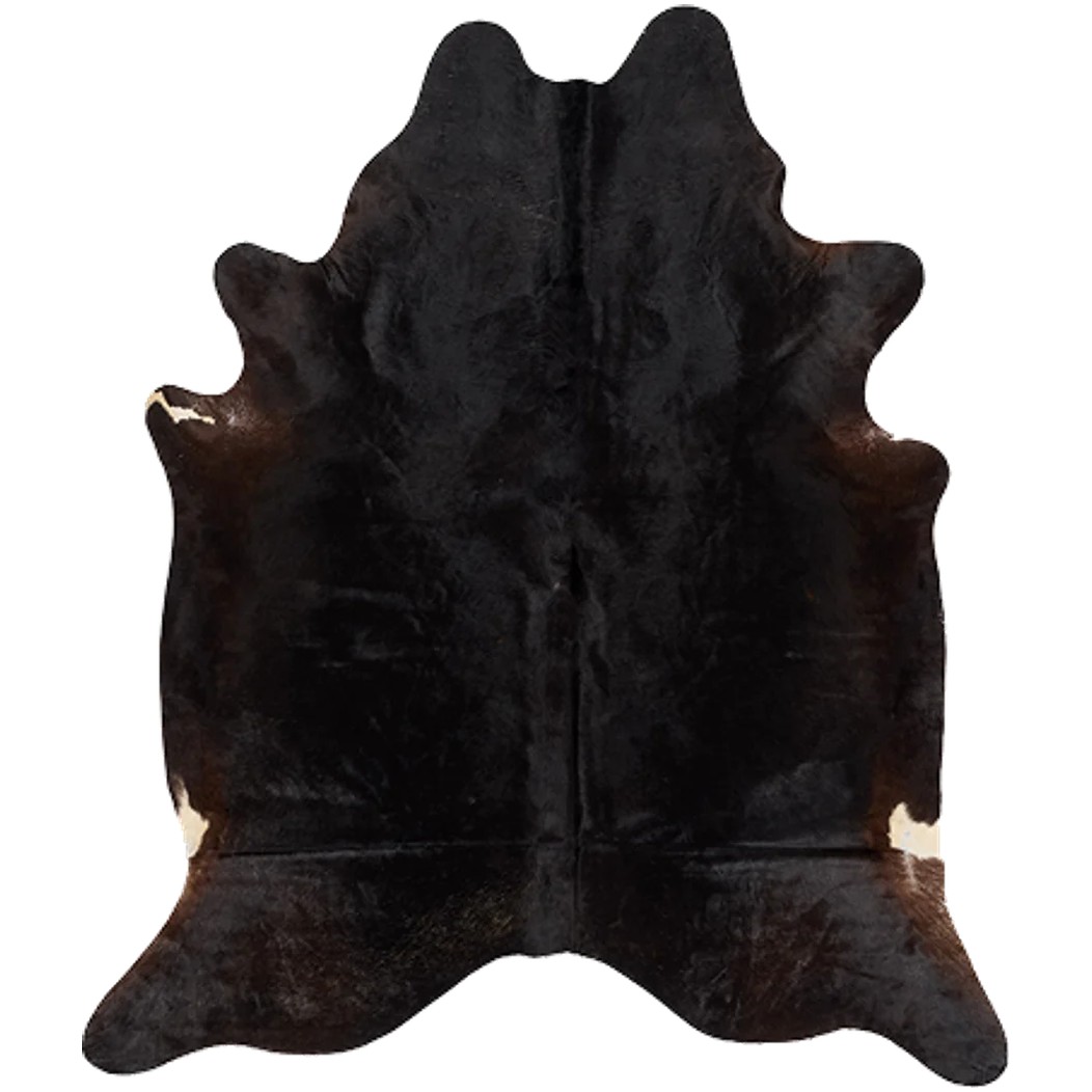 Tapis en peau de vache 250x214 cm - photo d'intérieur