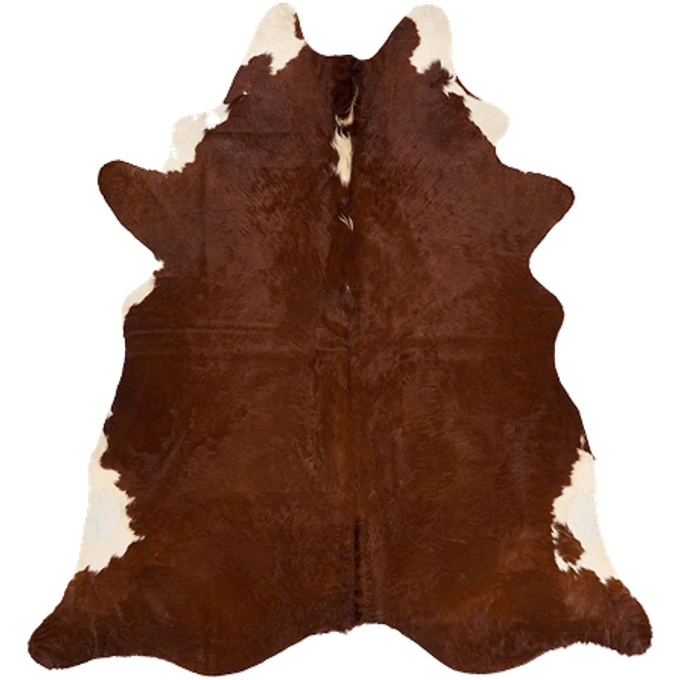 Tapis en peau de vache 245x228 cm - photo d'intérieur