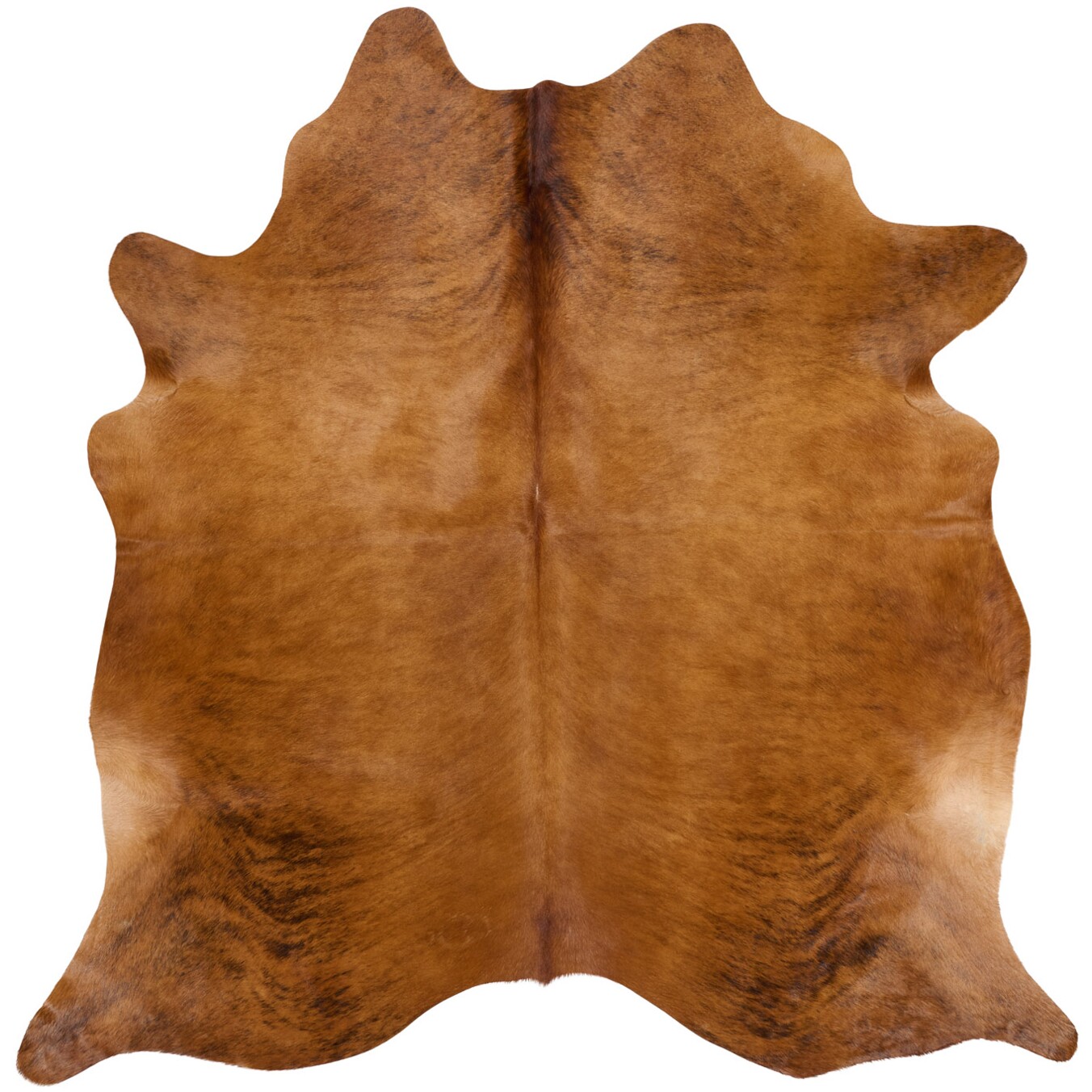 Tapis en peau de vache 224x222 cm - vue de dessus