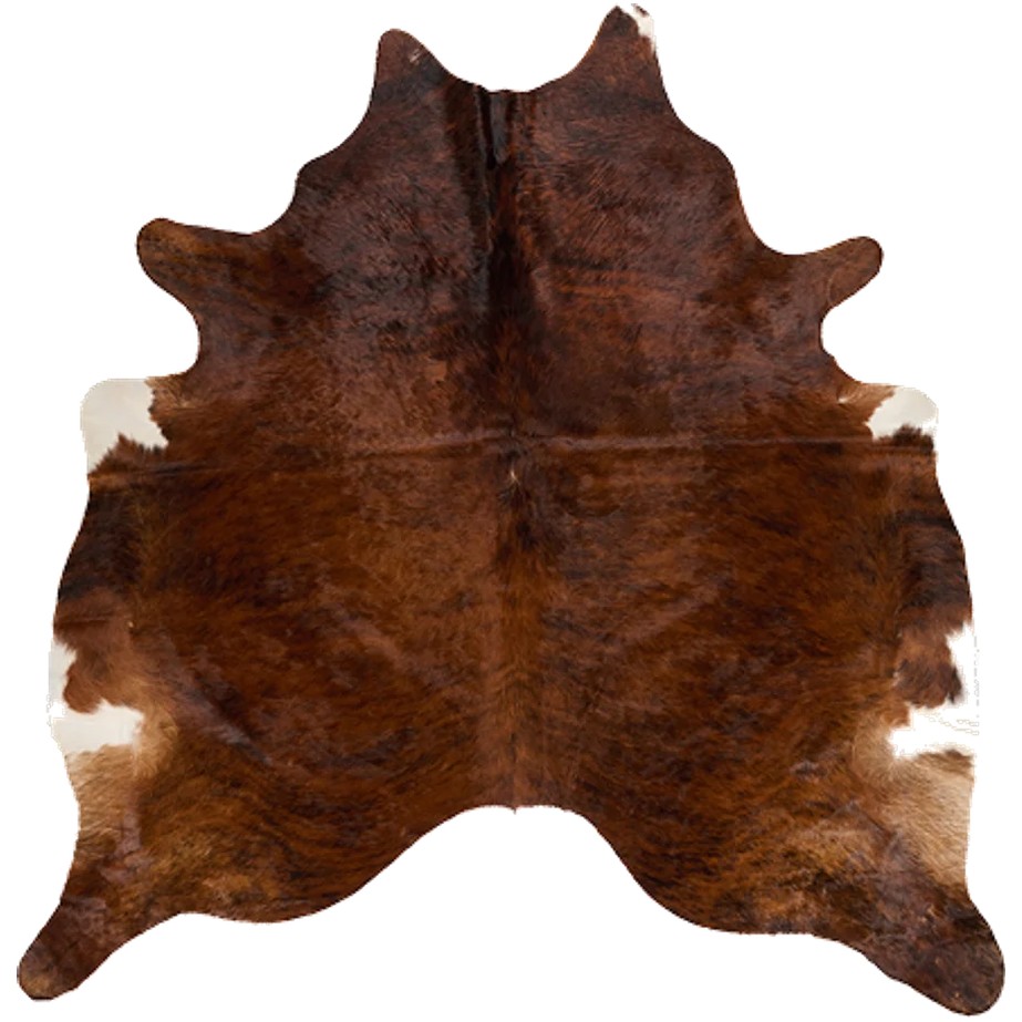 Tapis en peau de vache 240x234 cm - photo d'intérieur