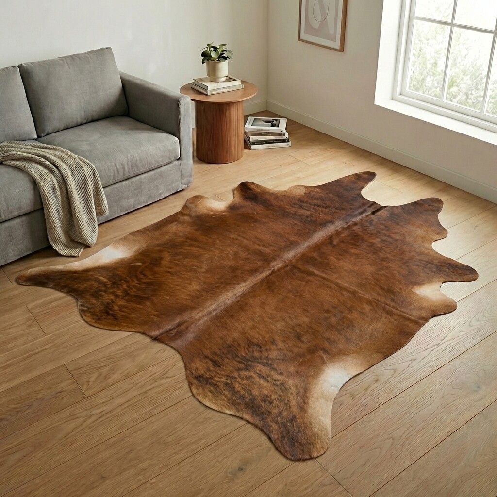 Tapis en peau de vache 250x223 cm - image 1