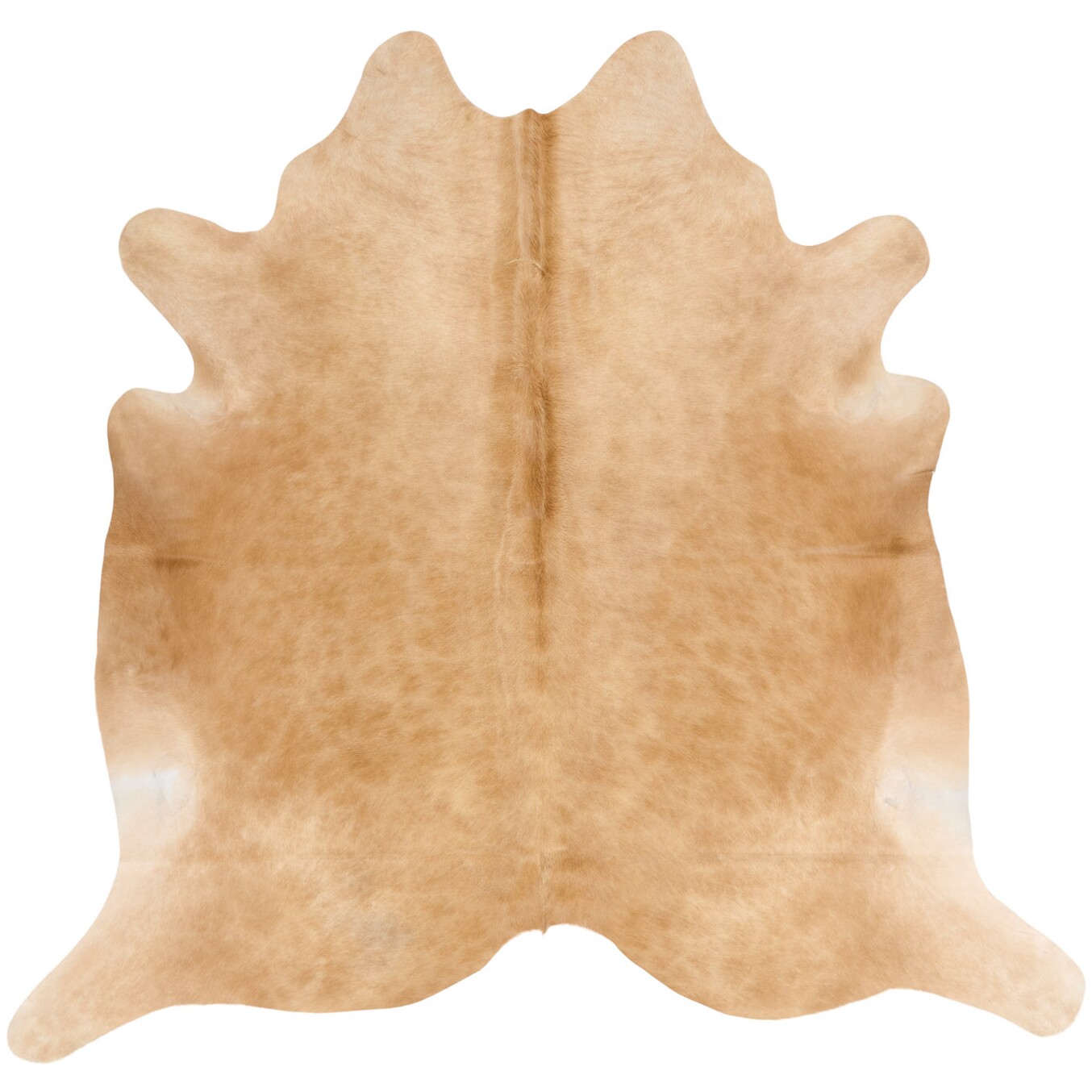 Tapis en peau de vache 240x231 cm - vue de dessus