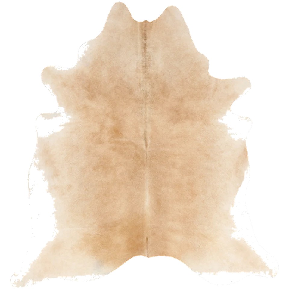 Tapis en peau de vache 256x240 cm - photo d'intérieur