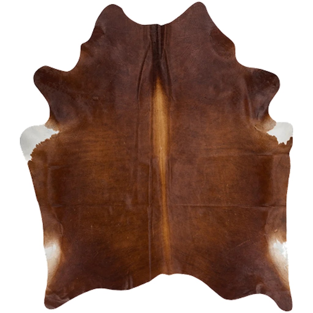 Tapis en peau de vache 235x207 cm - photo d'intérieur