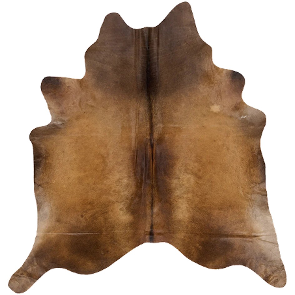 Tapis en peau de vache 247x235 cm - photo d'intérieur