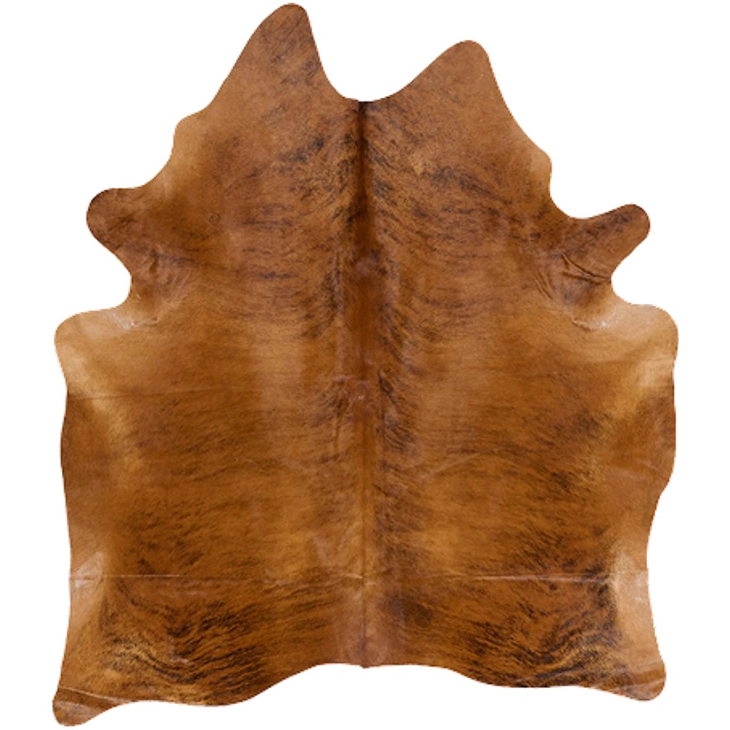 Tapis en peau de vache 238x206 cm - photo d'intérieur
