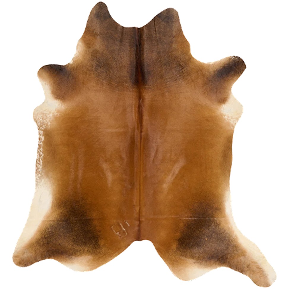 Tapis en peau de vache 250x231 cm - photo d'intérieur