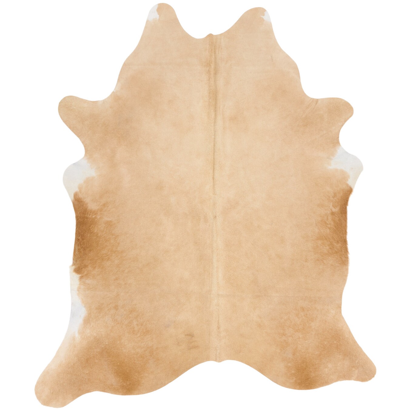 Tapis en peau de vache 249x211 cm - vue de dessus