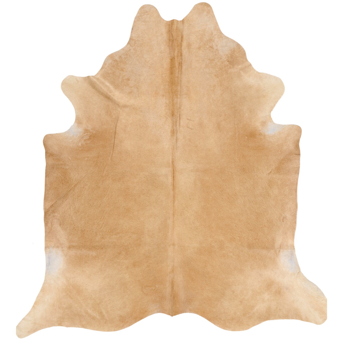 Tapis en peau de vache 241x223 cm - vue de dessus
