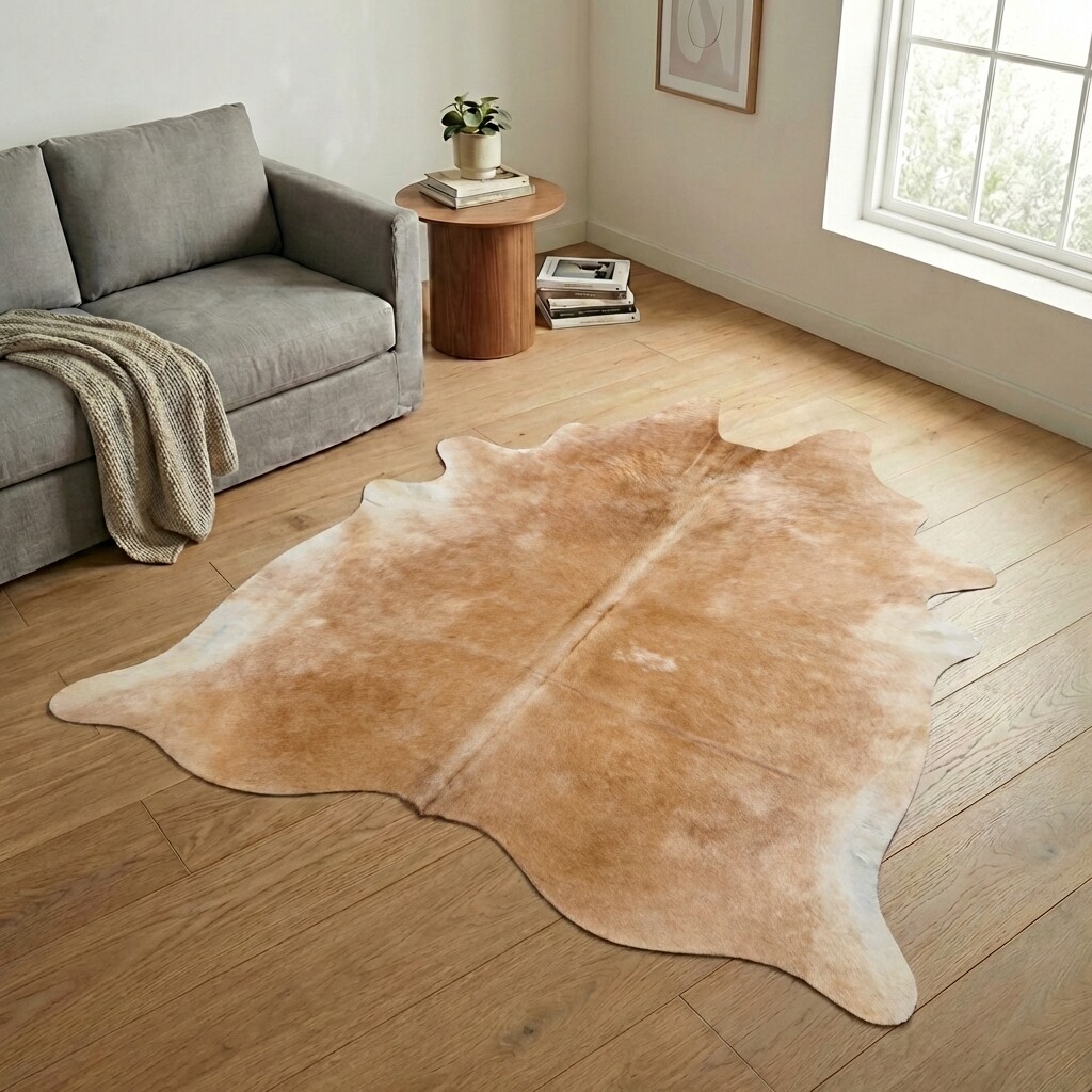 Tapis en peau de vache 255x207 cm - image 1
