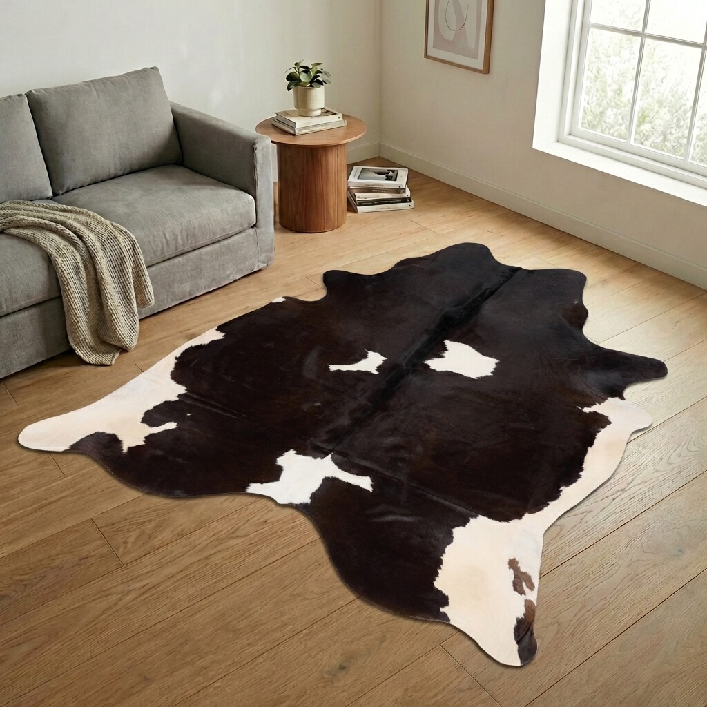 Tapis en peau de vache 255x220 cm - image 1